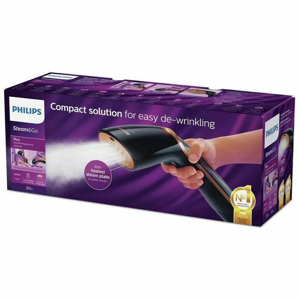 Philips Steam & Go Plus GC362/86 Handheld Compact Garment Steamer Trav
