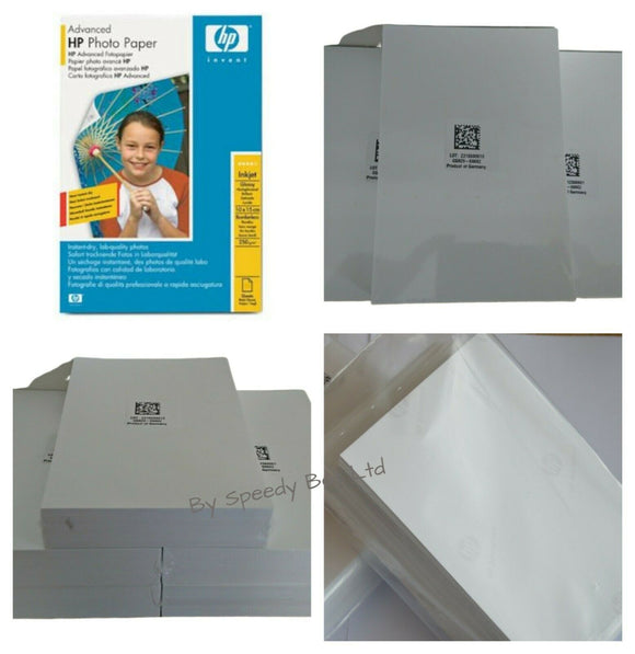 HP Photo Paper Advanced Glossy 250g/m2 (10x15cm) 6 x 4