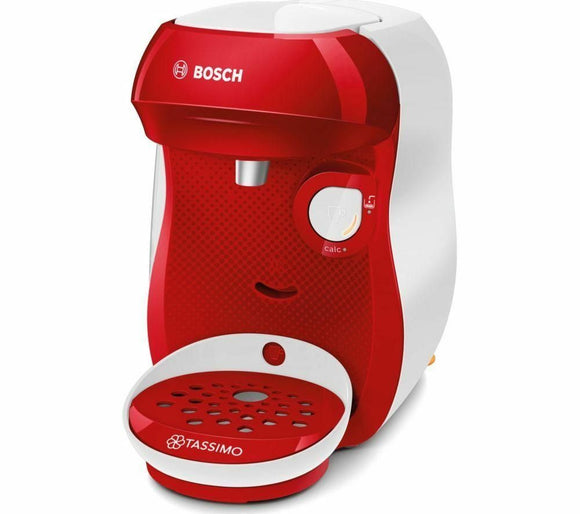 TASSIMO by Bosch Happy TAS1006GB Coffee Machine  Red & White