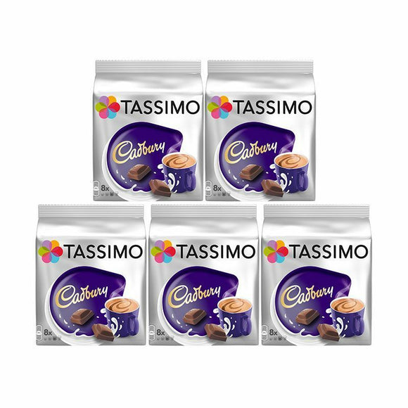 TASSIMO T-Discs Capsules Pods Cappuccino/Latte/Americano/Cadbury/Caramel Latte