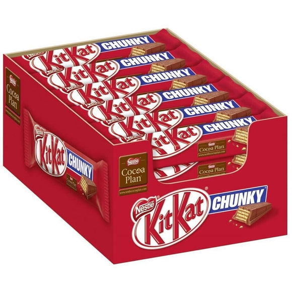 Original Kitkat Chunky Wrapped Chocolate Bar Kit Kat 32g 9 18 27 36 Bars In Date
