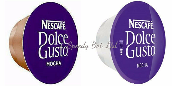 Nescafe Dolce Gusto Mocha Loose Pods Full Cups or Milk or  Coffee  1 8 16 32 48
