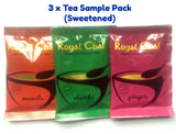 Royal Chai Instant Tea Powder Sachets  Elaichi Cardamom Flavour