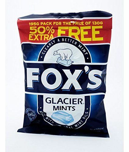 FOX'S GLACIER MINTS 195g Per Pack 1 4 8 12 Packs