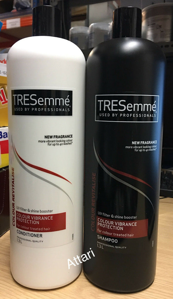 New  Fragrance Tresemme Hair Colour Protection Shampoo & Conditioner 1.3L