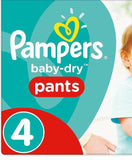 Pampers Baby Dry Nappy Pants Diaper Taped Stretchy Nappies Size 4 5 6 Giga Pack