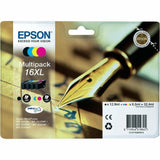 Epson Genuine T1636 16XL BK CMY Ink Multipack for WorkForce WF-2530WF WF-2540WF