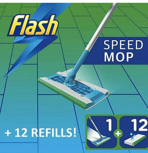 Flash Speedmop Starter Kit All-in-One With 12 Wet Cloth Fast Easy & Hygienic Mop