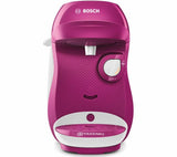 Bosch TASSIMO Happy TAS1001GB Coffee Machine Purple & White