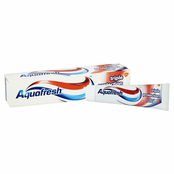 Aquafresh Triple Protection Toothpaste 100ml 1 3 6 9 12 Packs