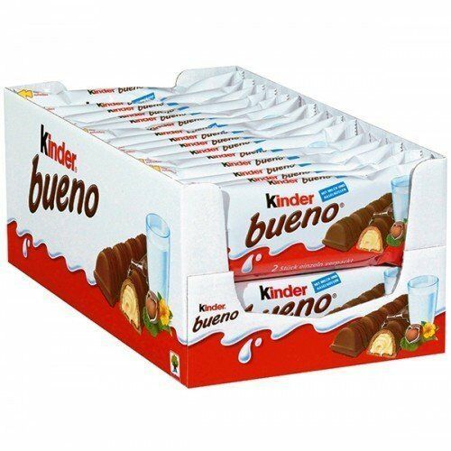 KINDER BUENO 2 BAR 30 24 18 12 6 PACKETS 43g CHOCOLATE IN DATE By Ferrero