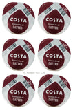 96 X TASSIMO COSTA ESPRESSO COFFEE PODS ONLY T-DISCS (LOOSE) EXPRESSO PODS LATTE