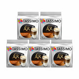 Tassimo Coffee Hot Chocolate Tea Latte Milk Espresso Kenco Costa L'OR 5 Pack Pod