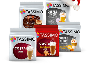 Tassimo Holidays Variety Bundle Gift Box Coffee Capsules T-Discs Pods 40 Cups