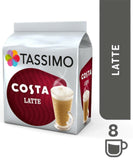Tassimo Costa Coffee Lovers Bundle Variety Pack Box T-Discs Pods 40 Drinks Cups