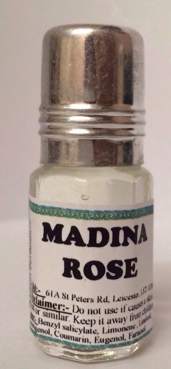 3ml Indian Rose Gulaab Perfume Oil Attar Alcohol Free