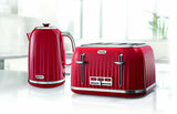 Breville Impressions Kettle and Toaster Set Red Kettle & 4 Slice Toaster New