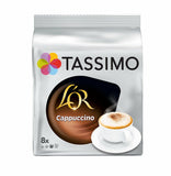 Tassimo T Discs LOR Cappucino Coffee Pods for TAS1252GB TAS4000GB T32