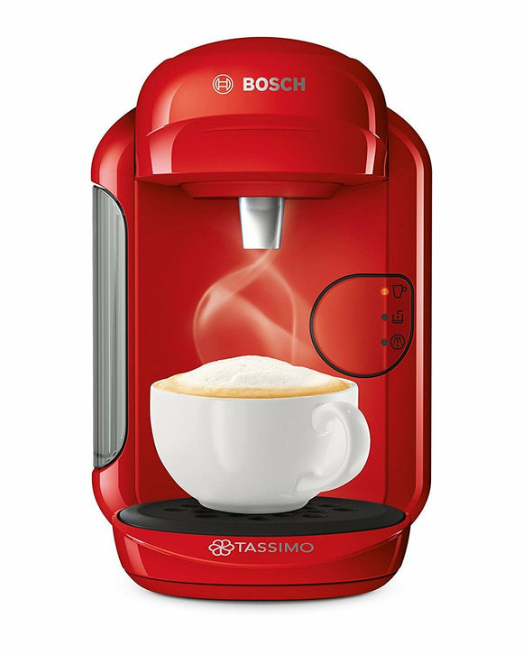 Bosch Tassimo Vivy 2 T14 TAS1403GB 0.7 Litre Coffee Machine 1300 Watt, RED New