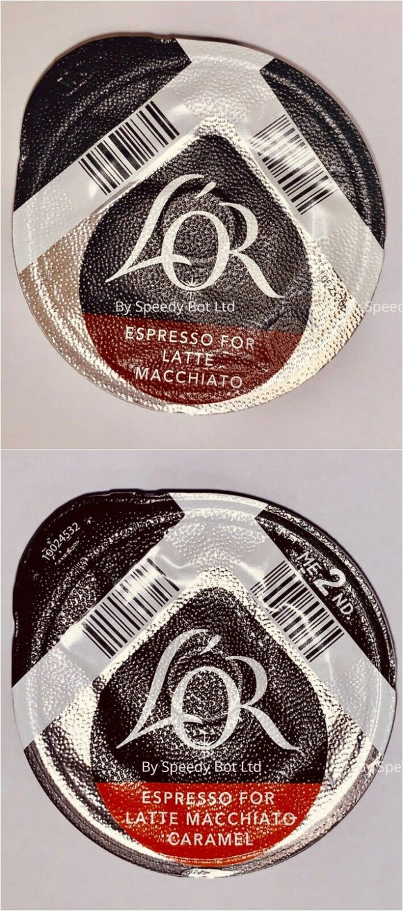 Tassimo LOR L'OR LATTE COFFEE DISCS Pods Only 8 16 24 32 40 (NO Milk Creamer )