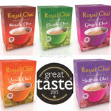 Royal Chai Instant Tea Powder Sachets Sweetend / Unsweetened Assorted Flavours