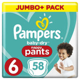 Pampers Baby Dry Nappy Pants Diaper Taped Stretchy Nappies Size 4 5 6 Giga Pack