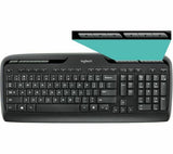 Logitech MK330 Wireless USB UK QWERTY Keyboard & Mouse