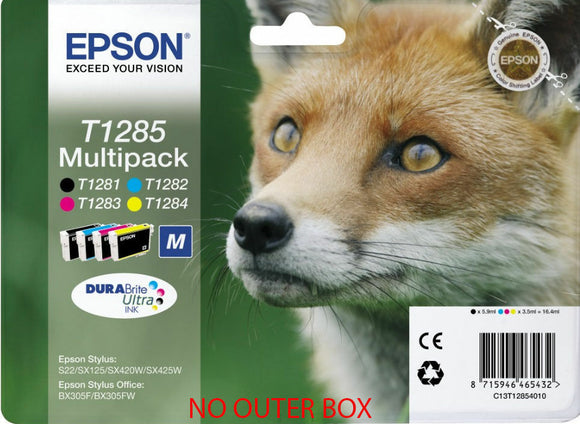 Epson Original T1285 Multipack Tintenpatronen T1281 NEU
