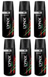 LYNX AFRICA AEROSOL DEODORANT MEN BODY SPRAY 200ML 150ML 1 3 6 PACK