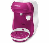 Bosch TASSIMO Happy TAS1001GB Coffee Machine Purple & White