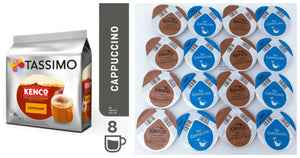 Tassimo T Discs Kenco Cappuccino Coffee Pods 8 Cups Drinks  Sold Loose