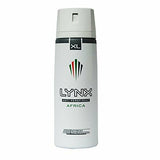 Lynx Africa XL Anti-Perspirant Deodorant Aerosol Mens BodySpray 200ml 1 3 6 Pack