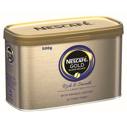 Nescafe Gold Blend Instant Coffee Decaffeinated Tin 500g
