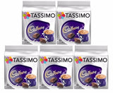 Tassimo Cadbury Hot Chocolate Pod Capsule T-Disc 8 Cups 8 16 24 32 40 Servings