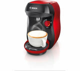 Bosch Tassimo Happy TAS1003GB Coffee Machine Espresso Cappuccino Maker Red Black