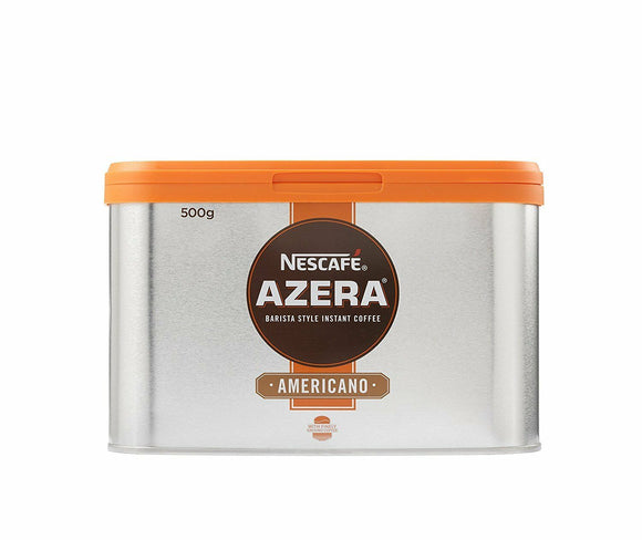 NESCAFÉ AZERA Americano Instant Coffee Tin, 500 g 277 Brista Style Cups Mugs