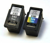 Véritable Canon PG545 Noir & CL cartouches d'encre pour MG2450 & MG2550