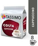 Tassimo Costa Coffee Lovers Bundle Variety Pack Box T-Discs Pods 40 Drinks Cups
