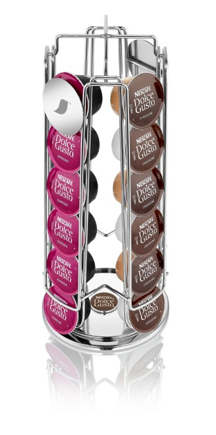 Nescafe Dolce Gusto Genuine Rotative Metal 24 Pods Capsule Holder