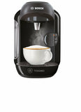 Bosch Tassimo HAPPY Coffee Machine Black + Cadbury Cappuccino Americano Latte