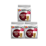 Tassimo Jacobs Vanilla Latte T Discs Coffee Pods Pack 8 16 24 32 40 Cups Drinks