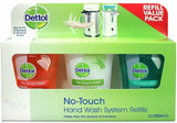 Dettol No Touch E45 Hand Wash Refills Rose & Shea Butter Hydrate Moistur 250ml