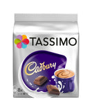 Tassimo Cadbury Hot Chocolate Pod Capsule T-Disc 8 Cups 8 16 24 32 40 Servings
