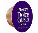 Nescafe Dolce Gusto Mocha Loose Pods Full Cups or Milk or  Coffee  1 8 16 32 48