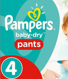 Pampers Baby Dry Nappy Pants Diaper Taped Stretchy Nappies Size 4 5 6 Giga Pack