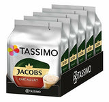 Tassimo Coffee Pods Jacobs Cafe Au Lait Coffee T-Discs  16 32 48 64 80 T-Discs