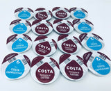 Tassimo Costa Strong Latte Coffee with Cappuccino Milk Pods 16 FFP (Double Shot)