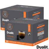 Dualit NX Lungo & Intense Espresso Nespresso 10 20 30 40 80 Coffee Pods Capsules