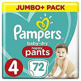 Pampers Baby Dry Nappy Pants Diaper Taped Stretchy Nappies Size 4 5 6 Giga Pack