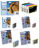 Original Epson T0715 Ink Cartridges T0711, T0712,T0713,T0714 Full Set/Individual